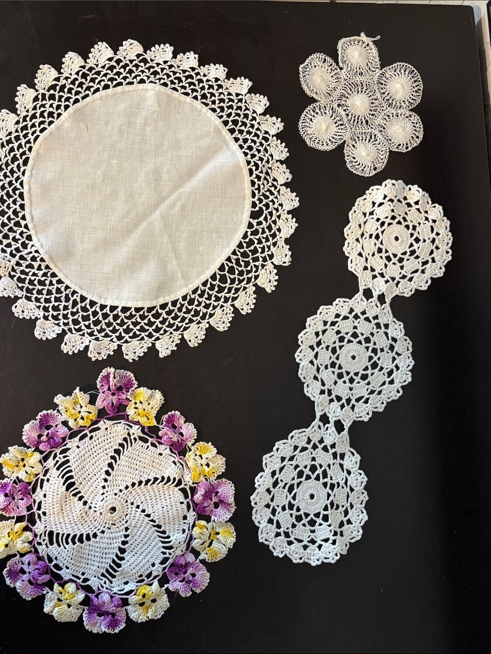 Vintage doily bundle